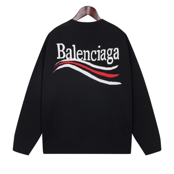 Balenciaga black crew neck sweater - Picture 1 of 7